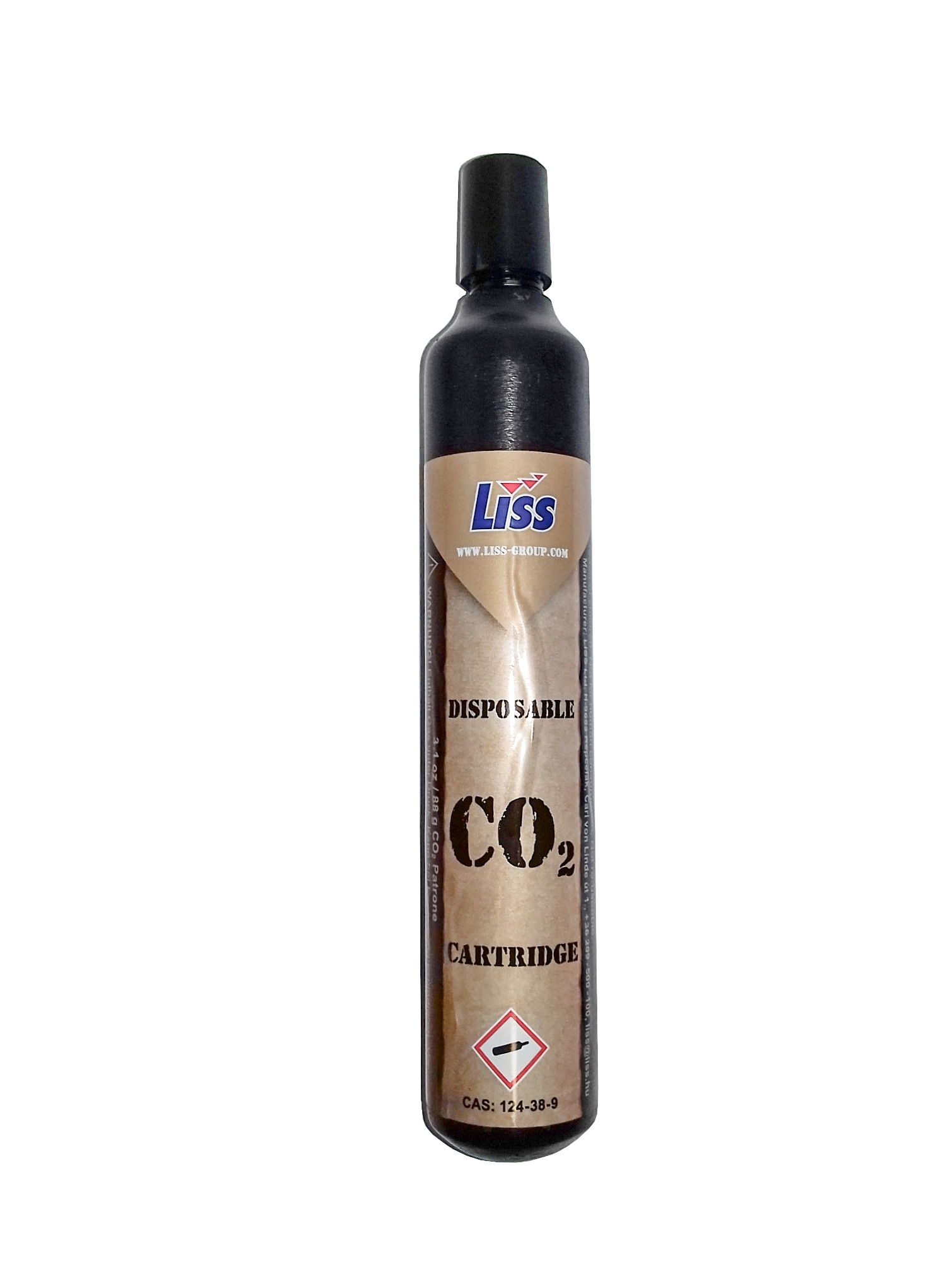 Produkt Bombička CO2, 88g, 1 ks  závit M16x1,5